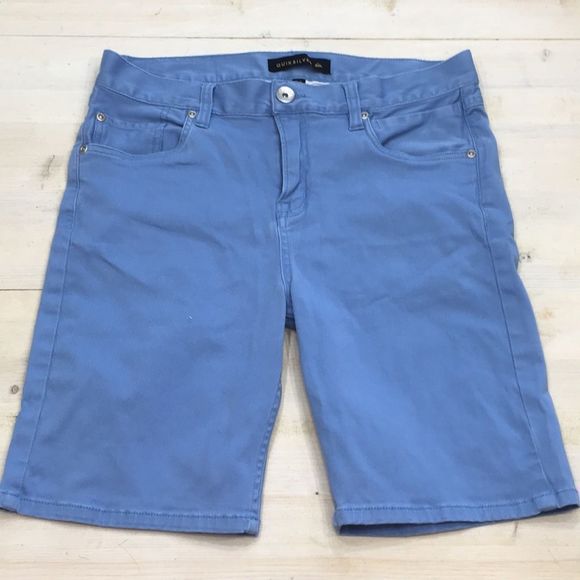 Quiksilver flat front chino shorts sz 30 - Picture 1 of 4